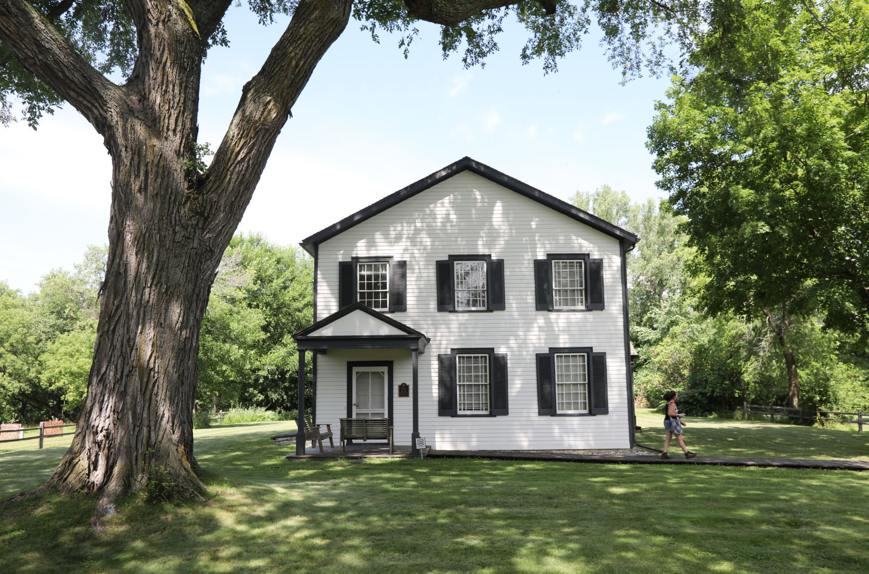 Archaeological dig at the Historic Indian Agency House at Fort Winnebago